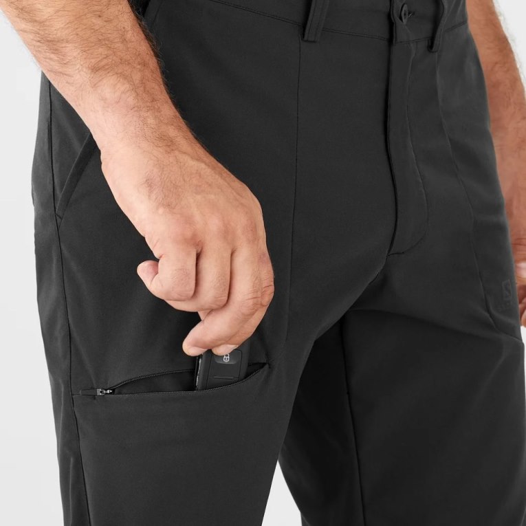 Pantalones Deportivos Salomon Wayfarer City Hombre Negros | MX VSTI741